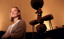 A photo of Associate Professor of Astronomy Debra Fischer.