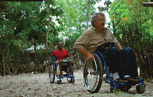 More than 20 million people in the developing world need a wheelchair right now