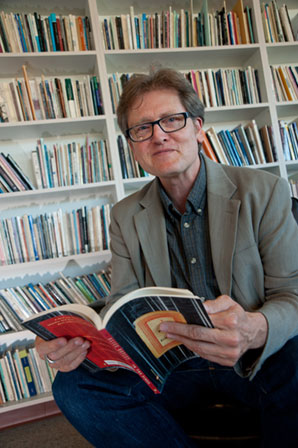 Executive Director Steve Dickison curates the Poetry Center's extensive public reading series.
