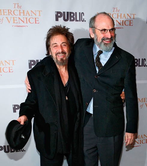 Daniel Sullivan and Al Pacino pose for a glamour shot.