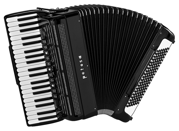 An accordion representing Sheri F. Crawford's music
