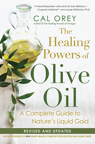 Cover of book "The Healing Powers of Olive Oil" by Cal Orey