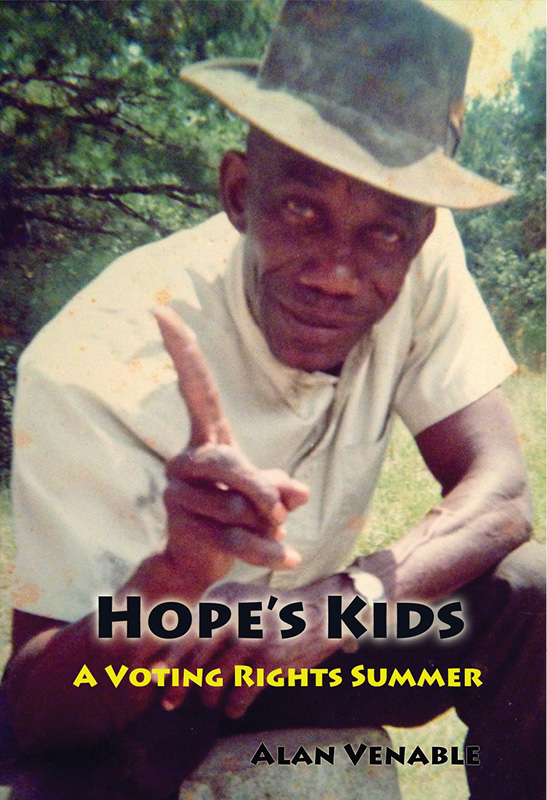 Book Cover - Black man holding one finger up