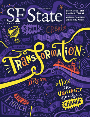 Cover of Spring/Summer 2020 SF State Magazine