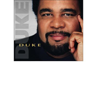 A photo of jazz artist George Duke on the cover of his CD "In a Mellow Tone."