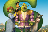Characters from the Dreamworks Animation feature, "Shrek the Third."