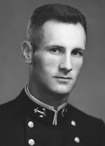 Picture of Donald McPhail in Navy uniform