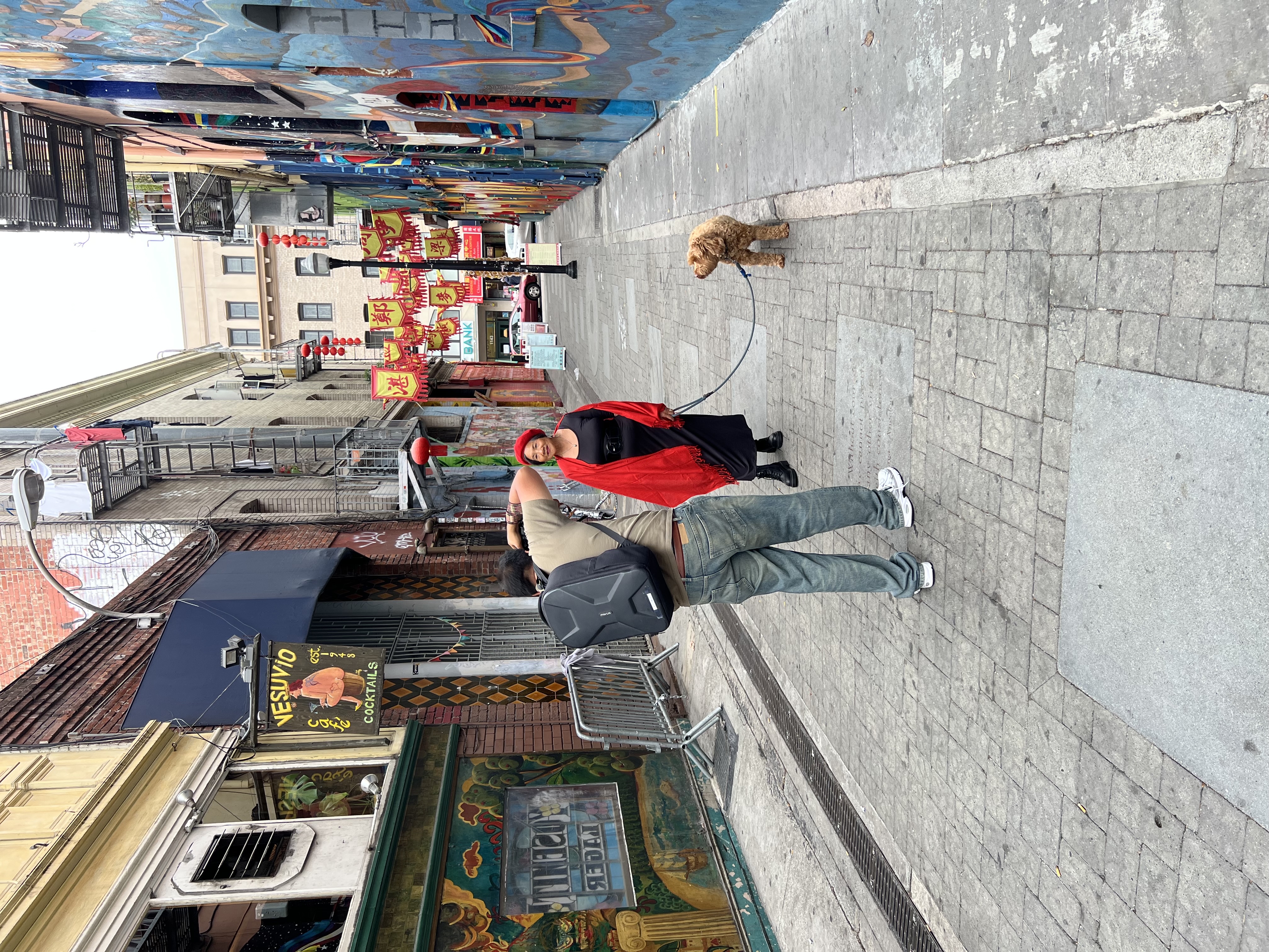 Behind the scenes of Genny Lim photoshoot