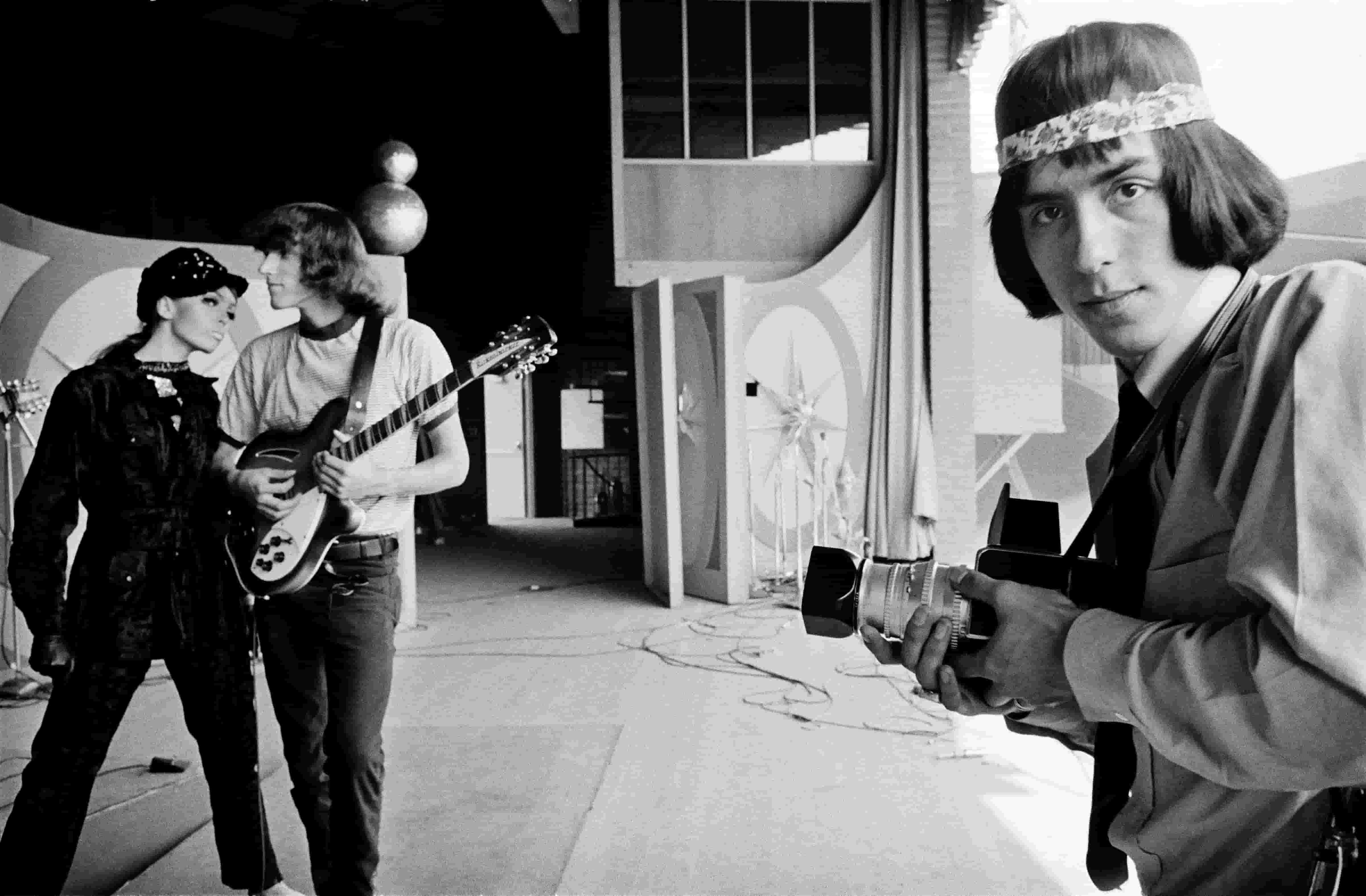 Herb Greene photographing The Grateful Dead