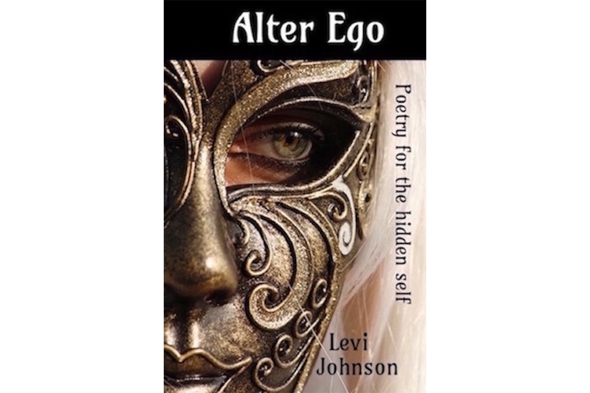 cover art of "Alter Ego" which shows a person wearing a mask