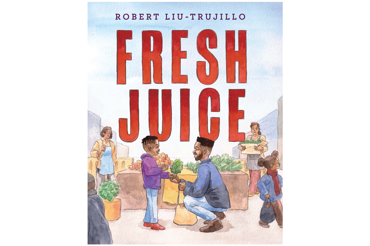 cover art of Liu-Trujillo-Robert_book which shows a parent and child grocery shopping