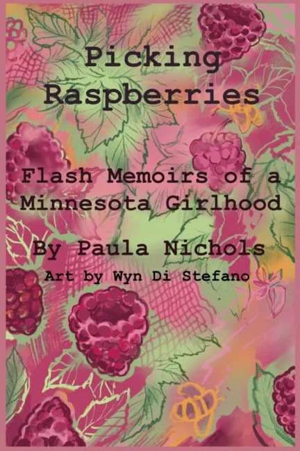Book cover featuring Raspberries