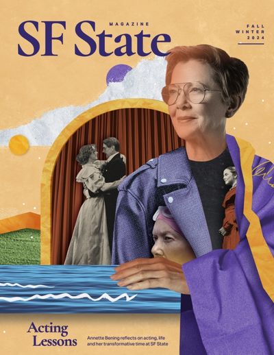 SF State Magazine Fall Winter 2024 Cover