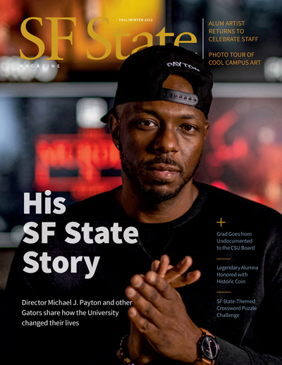 Cover of SFSU Magazine Fall Winter 2022 Issue