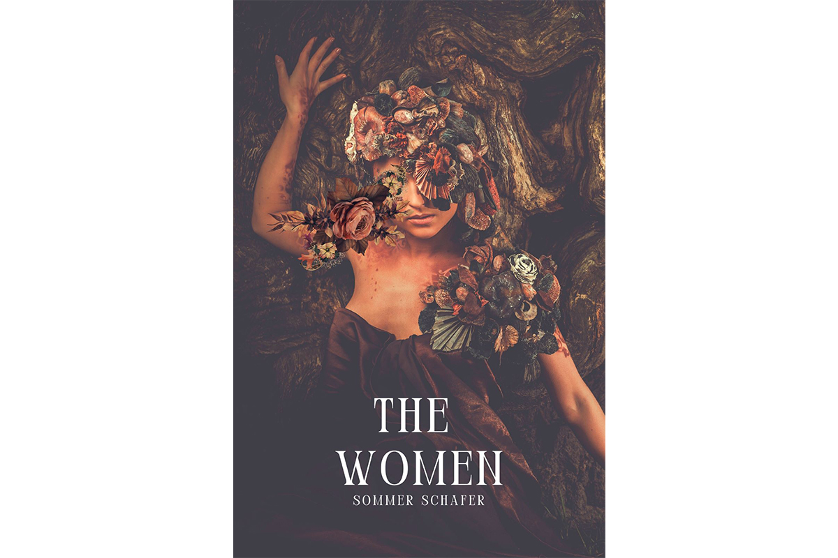 cover art of a woman covered in flowers