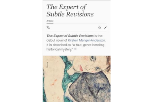The Expert of Subtle Revisions book cover