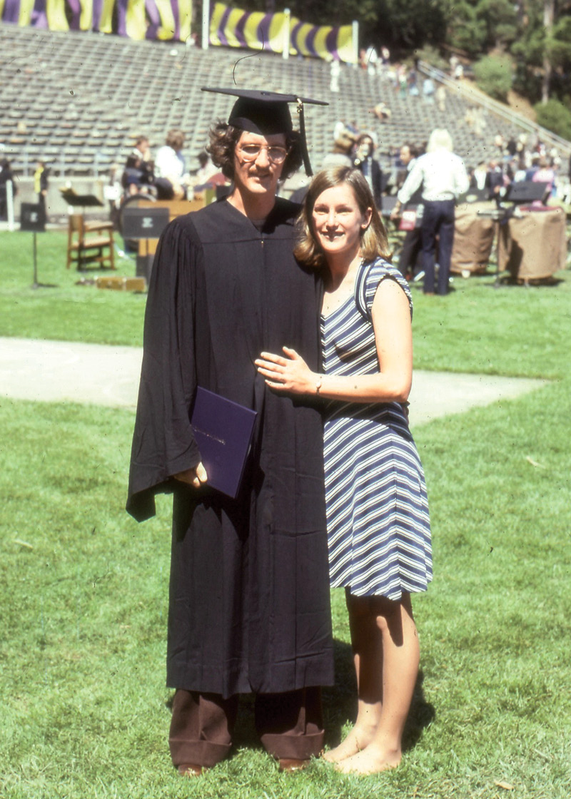 Stan Bunger in his regalia with his significant other