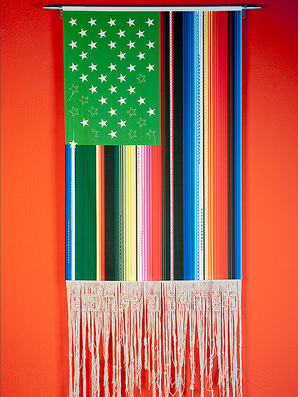 Art Piece: Flag with various colors