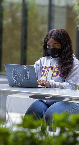women working at laptop